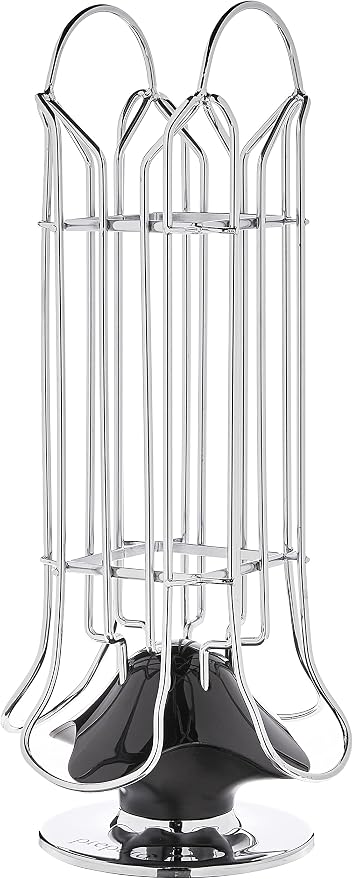 Prepara Vertuo Pod Carousel, Chrome/Black by Prepara