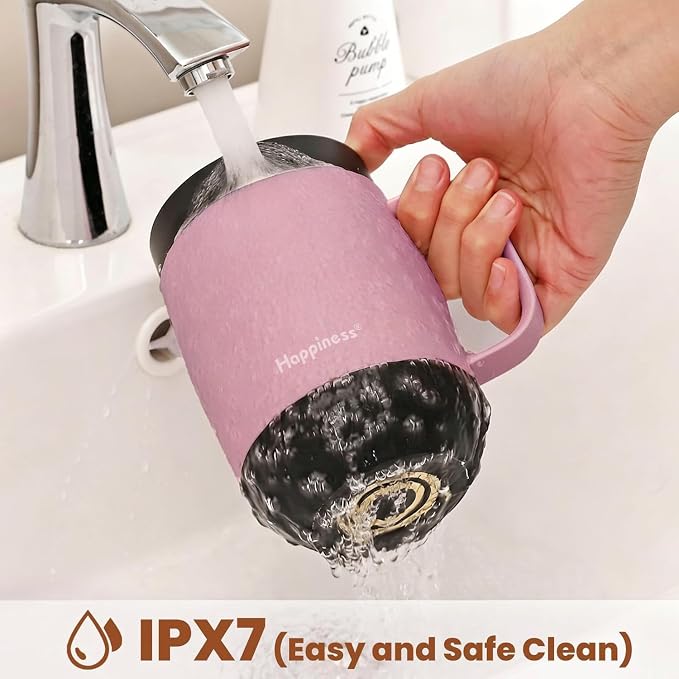 Happiness Smart Heated Coffee Mug, Rechargeable Electric Self Heating - Image 7