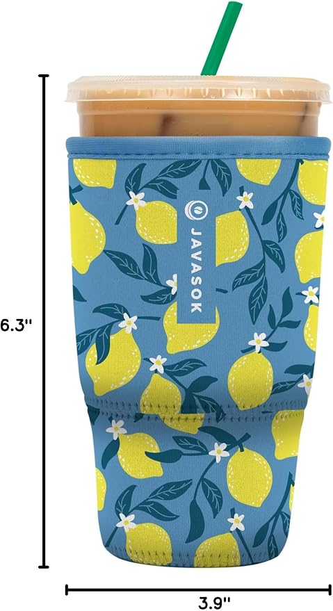 Sok It JavaSok Iced Coffee & Cold Soda Insulated Neoprene Cup Sleeve - Image 7