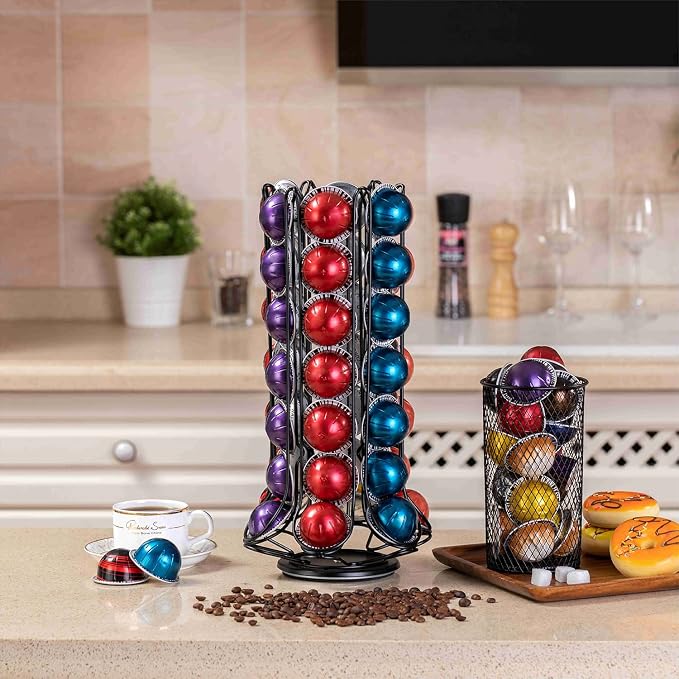 ZCDCP Nespresso Vertuo Pod Holder Carousel Stand - Image 5