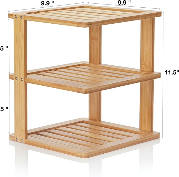 Bamboo Corner Shelf - Image 3