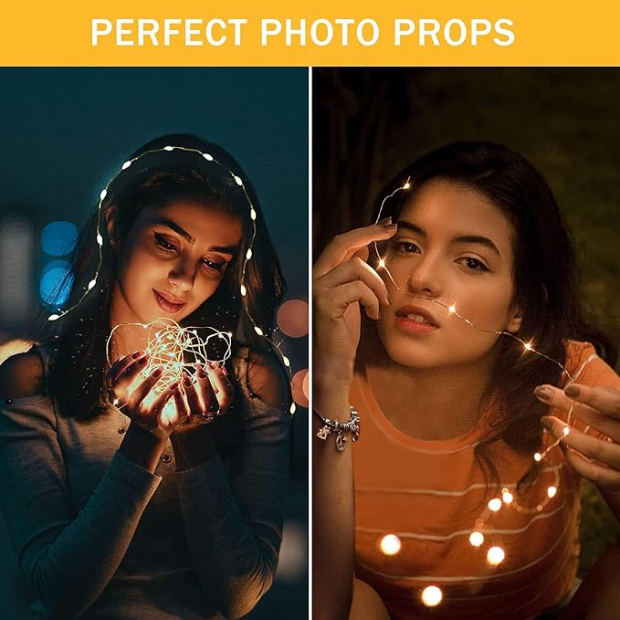 12 Pack Fairy Lights Battery Operated 7ft 20 LED Mini String Lights Twinkle - Image 5