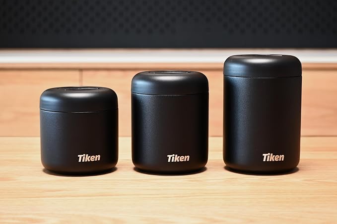 Tiken Airtight Coffee Canister Compact Size - Image 5