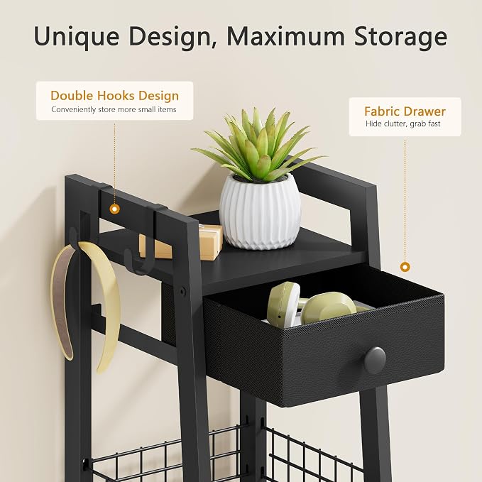 Gewudraw 3-Tier Narrow Ladder Shelf - Image 6
