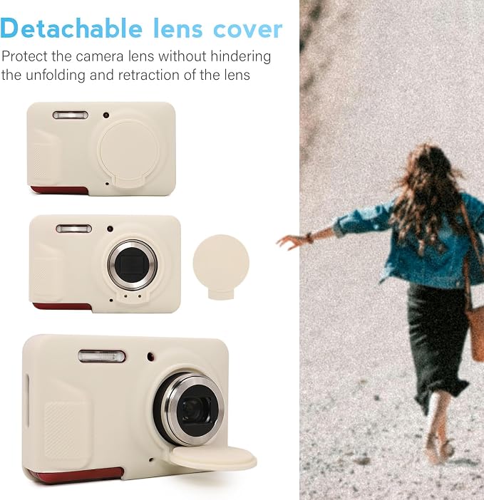 Case for KODAK PIXPRO FZ55, Soft Silicone Camera Case for Kodak FZ55 - Image 5