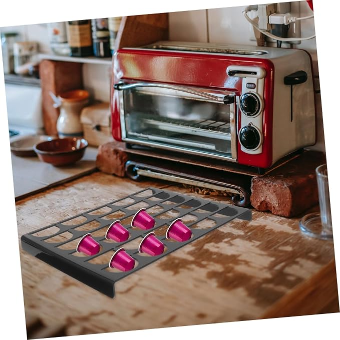 TEHAUX Coffee Capsules Holder Rack Acrylic Storage Organizer - Image 6