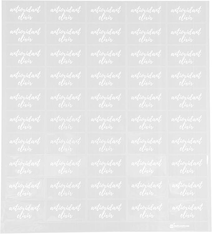 Restaurantware-1.9 x 1 Inch Antioxidant Elixir Juice Bottle Labels, 100 by Restaurantware