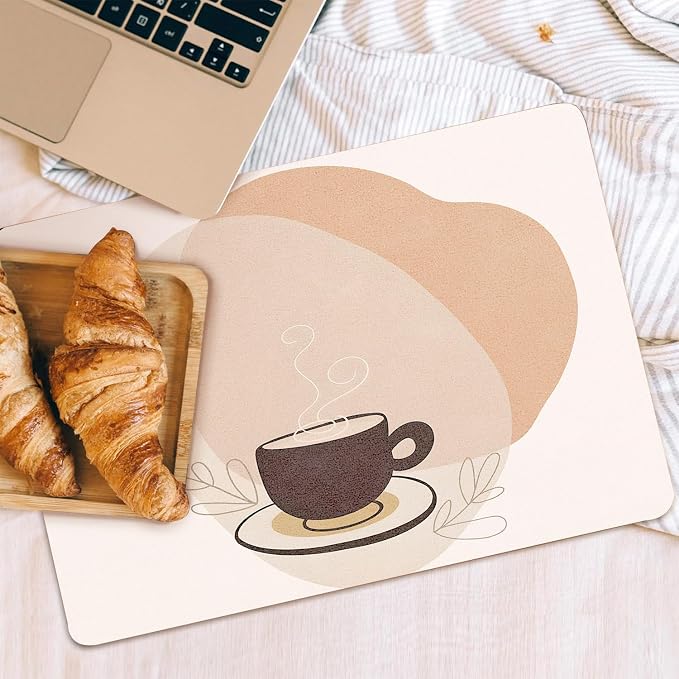 Coffee Bar Mat Rubber Dish Drying Mat - Image 3