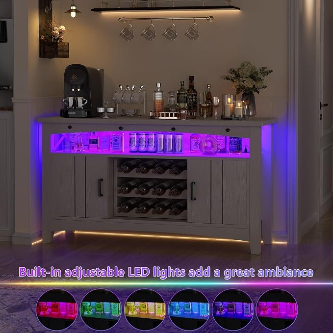 Armocity Farmhouse Bar Cabinet - Image 6