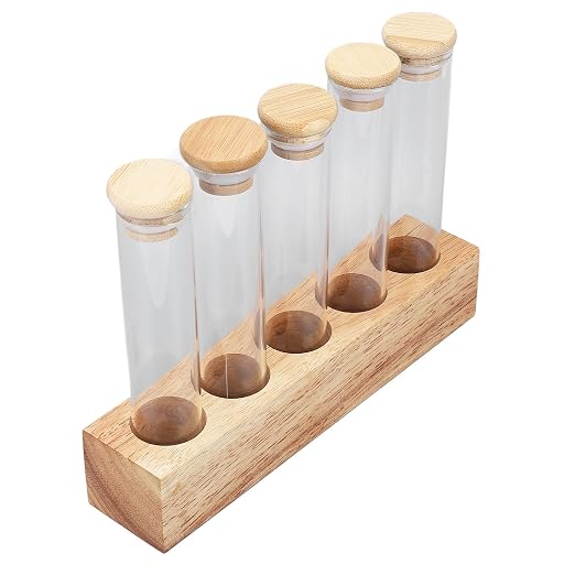 Coffee Bean Jars Canisters Solid Wood Base Airtight Storage Containers Single - Image 5