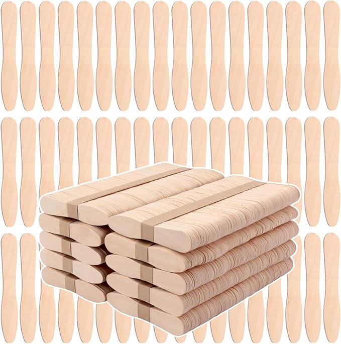 1000 PCS Small Wooden Spoons, Mini Disposable Ice Cream Tasting Spoons by Unknown