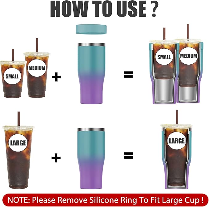 Universal Iced Coffee Sleeve - Image 3