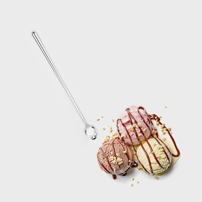 Suck UK - Skull Bar Spoon, Cocktail Spoon & Long Spoons, Gothic Latte Spoons Or - Image 3