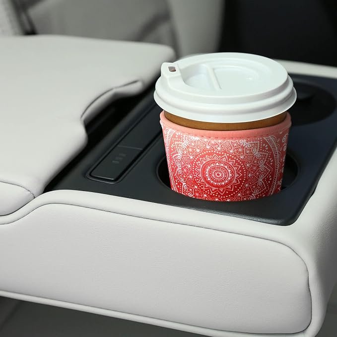 Patelai 4 Pieces Reusable Iced Coffee Sleeve Cup Insulator - Image 7