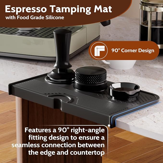 7 PCS Espresso Accessories, 54mm Espresso Tamper Tools, Coffee Distributor - Image 7