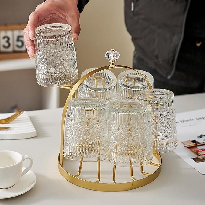Cup Drying Rack Coffee Mug Drinking Glass Organizer Stand - Image 2