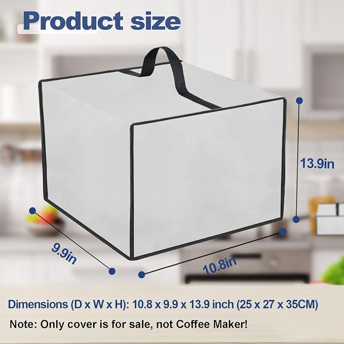 Dust cover for Ninja Coffee Maker Waterproof Coffee Machine Cover Case for - Image 8