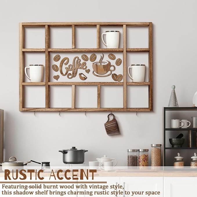 Cinnvoice Oversize Coffee Mug Display Shelf - Image 3