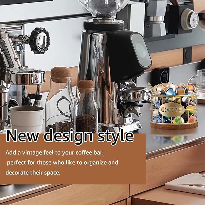 Coffee Pods Holder for Countertop, K Cup Holder Organizer, Sturdy Kcup Storage - Image 4