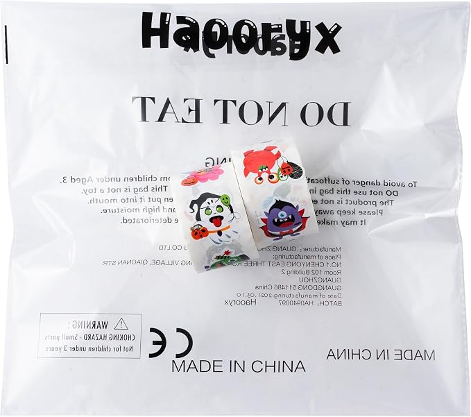 Haooryx Halloween Monster Sticker Rolls - Image 7