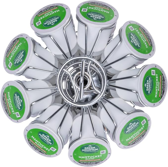 K cup Holder Storage Coffee Capsules Pod Holder Carousel 5 Tier Compatible - Image 6