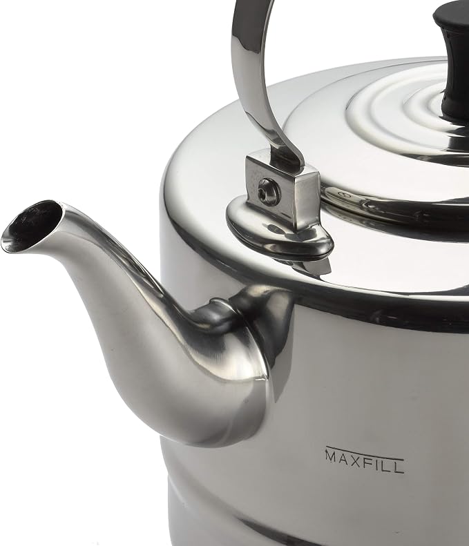 BonJour Tea Stainless Steel and Copper-Base Gooseneck Teapot / Teakettle - Image 4