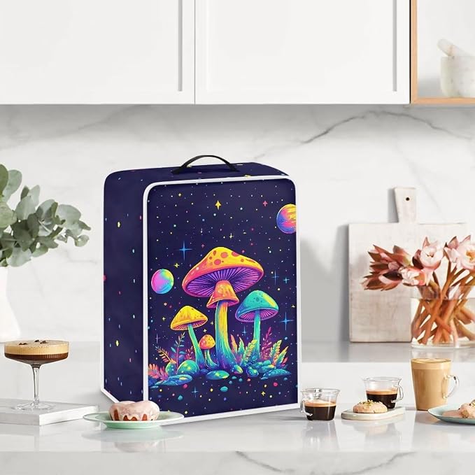 Mushroom Planet Coffee Machine Covers Folding Covers - Image 3