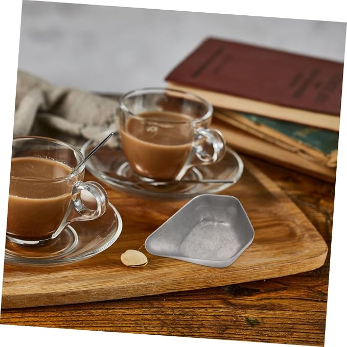 Bean Dosing Cup Display Tray Stainless Steel Plate - Image 5