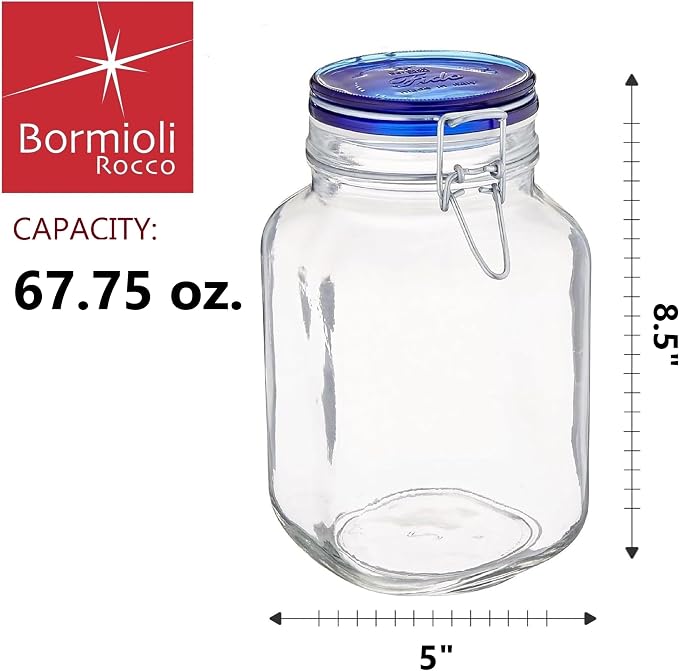 Bormioli Rocco Fido Square Jar - Image 2