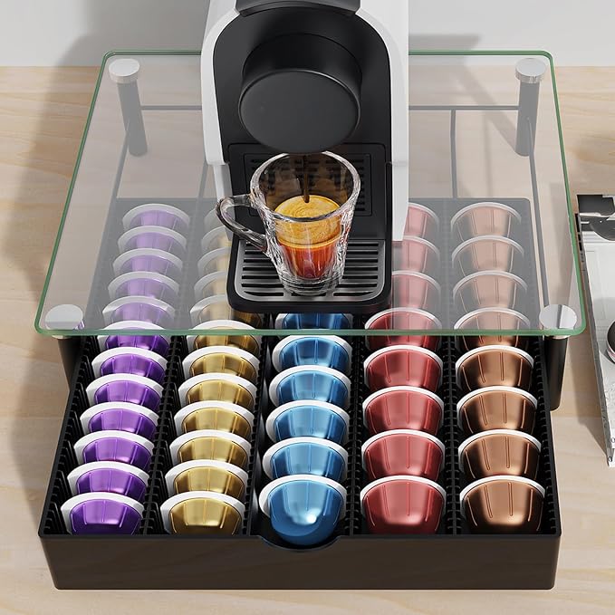 Coffee Pod Drawer Organizer by OUTIOE