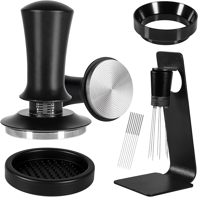 Espresso Accessories Kit 53.5mm, Coffee Tamper by HOMELYLIFE