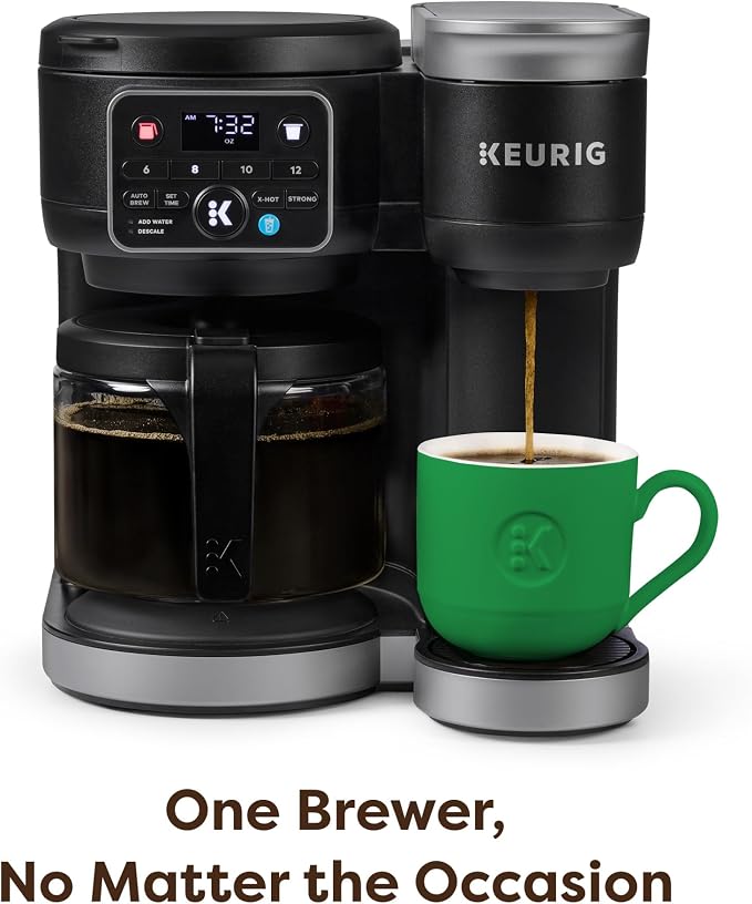 Keurig K-Duo Hot & Iced Single Serve & Carafe Coffee Maker, 72oz Reservoir - Image 9