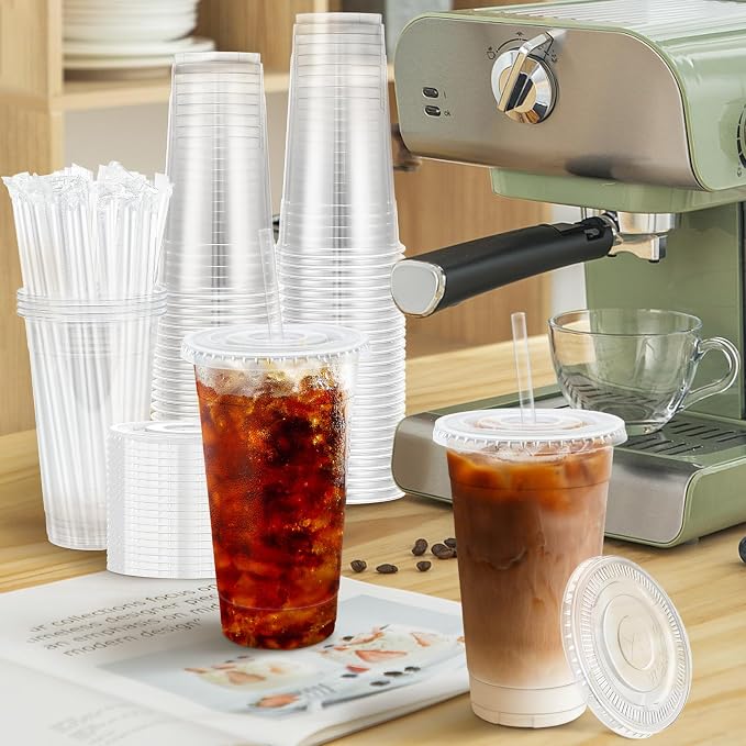 Lamosi 300 Pack Clear Plastic Cups - Image 5