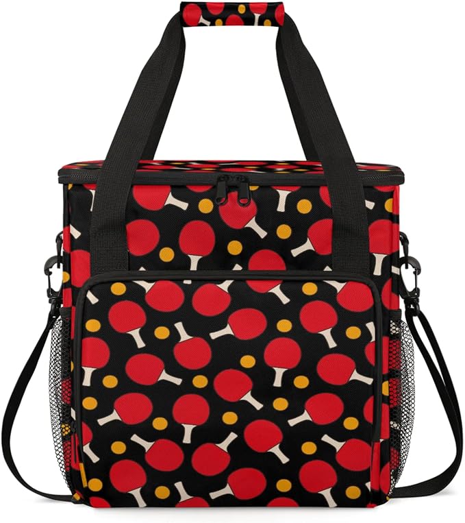 Table Tennis Pattern Coffee Maker Travel Bag, Table Tennis Pattern Large by Home