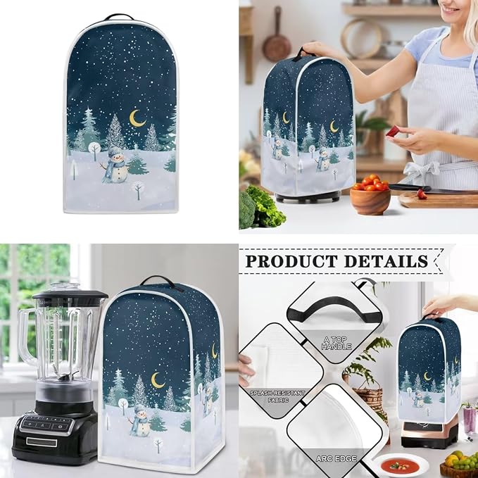 doginthehole Snowman Blender Cover Set - Image 3