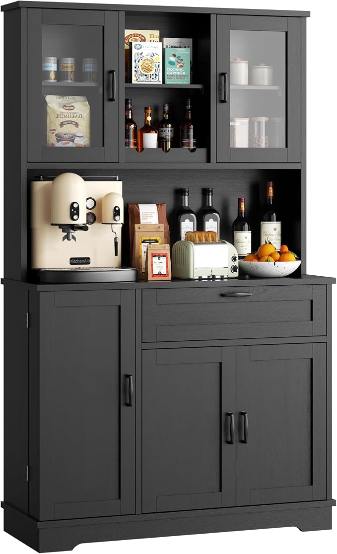 Vongrasig Farmhouse Pantry Cabinet - Image 7