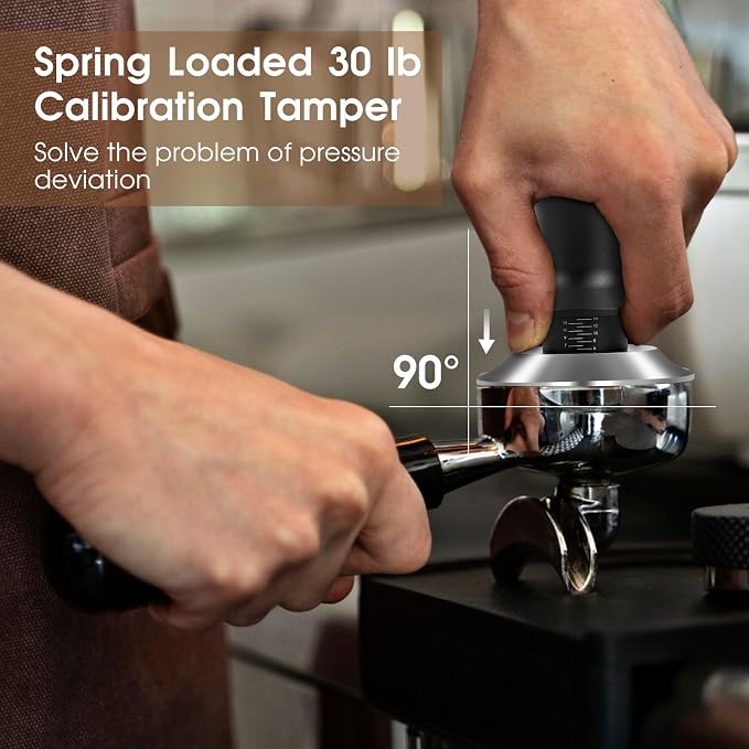 Reoszeank 58mm Espresso Accessories Kit, Espresso Distribution Tool, Spring - Image 3