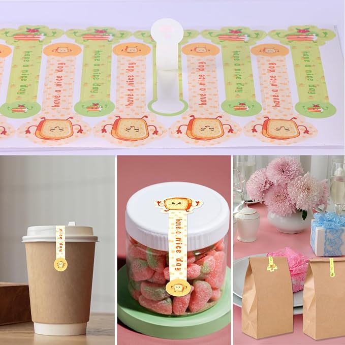 Beyonday 300pcs Handmade Lollipop Baking Stickers - Image 7
