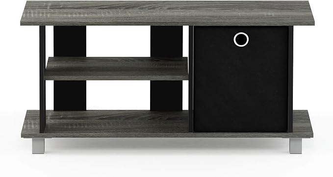 Furinno Simplistic TV Stand, 3-Tier Entertainment Center, Open Shelf TV Console - Image 5