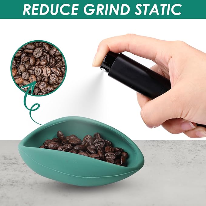 Koluti Silicone Coffee Bean Dosing Cup and Sprayer Kit, Single Dose Measuring - Image 6