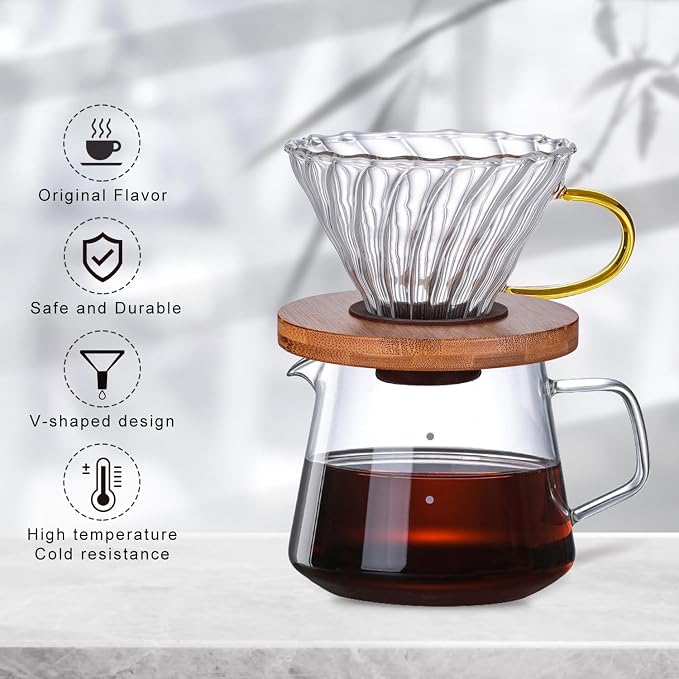 Gute Glass Coffee Dripper/Filter - Image 5