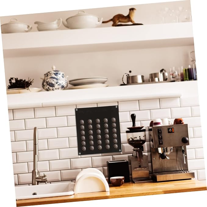 Alipis Coffee Capsules Organizer -mounted Acrylic Storage - Image 7