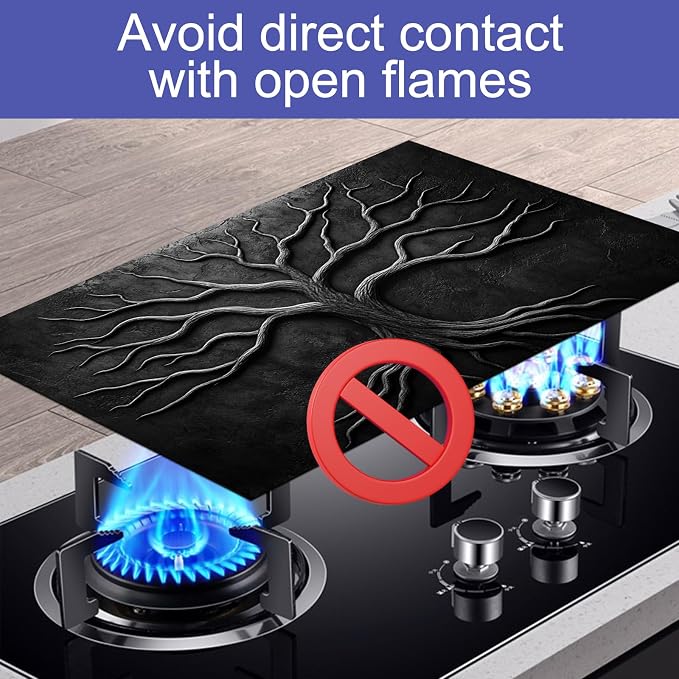 HOMETITUTE Stove Top Covers for Electric Stove 28x20 Inch Countertop Protector - Image 7