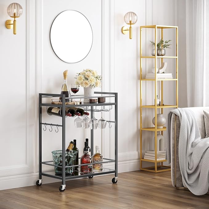 TUTOTAK Bar Cart, Serving Cart - Image 7