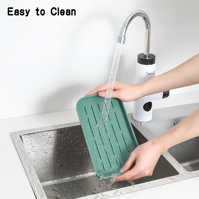MicoYang Silicone Kitchen Sink Organizer Tray - Image 7