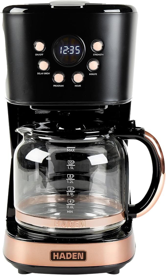 HADEN Coffee Machine, 12 Cup Programmable Drip Coffee Maker by Unknown