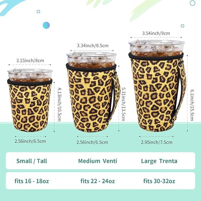 Iced Coffee Sleeve Insulator Sleeves - Image 2