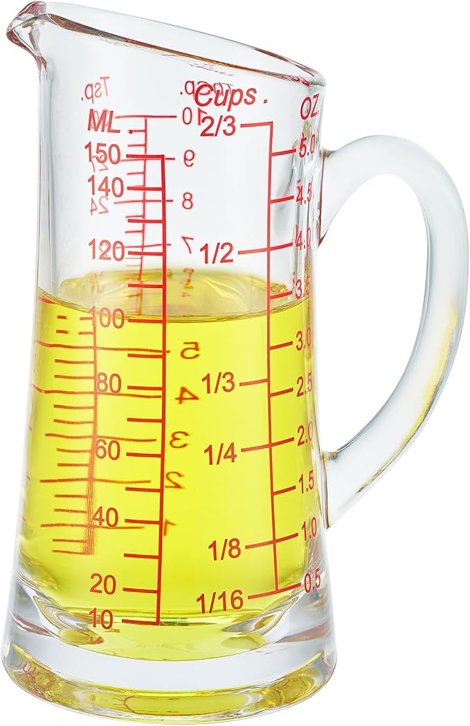 Ackers Glass Measuring Cup 5 Oz/150ml Shot Glass Measuring Cup - Image 9