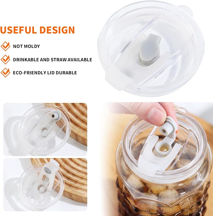 Jiuchen 4-Pack 18oz Borosilicate Glass Cups - Image 3