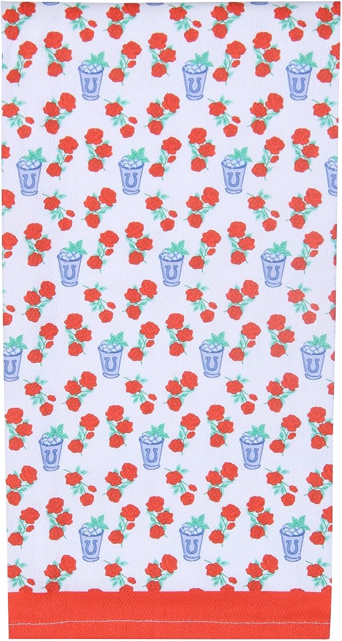 Barrel Down South Derby Horse Racing Tea Towels by BarrelDownSouth